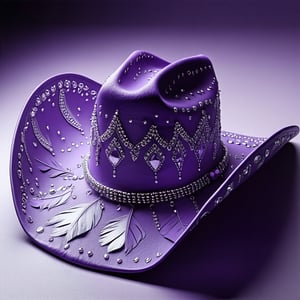 purple cowgirl hat-2 purple cowgirl hat-2